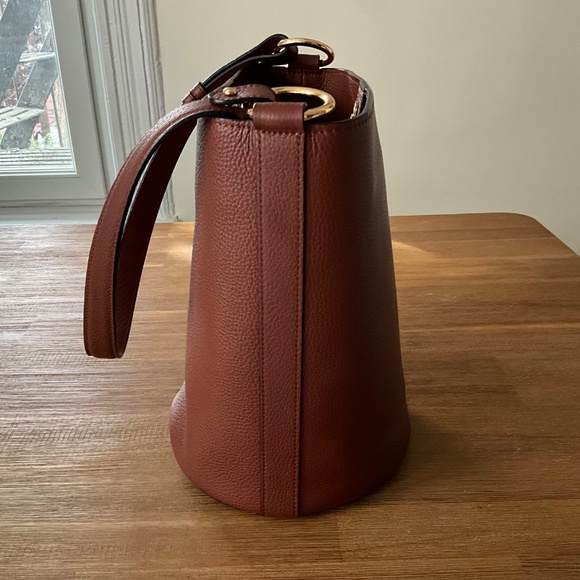 Leather Bucket Bag - Picture 4 of 10